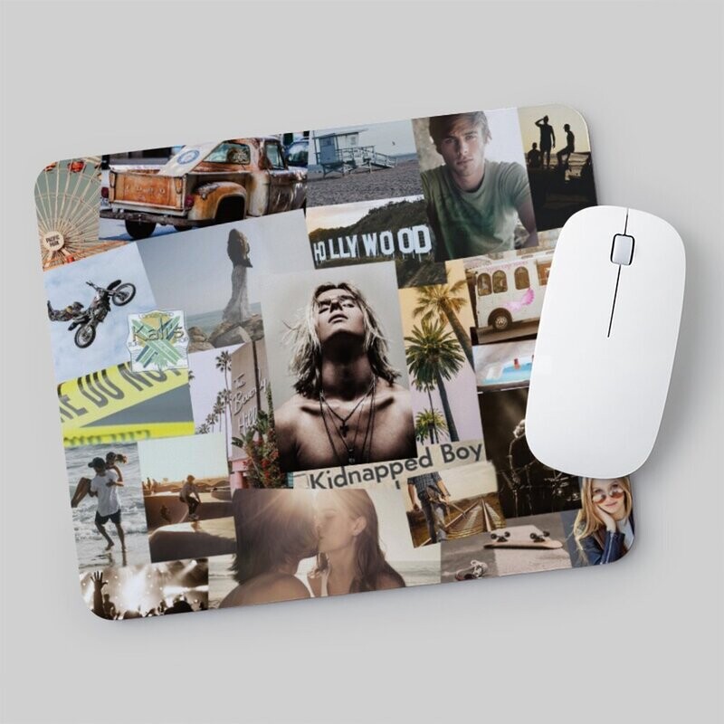 Cake collage mouse pad
