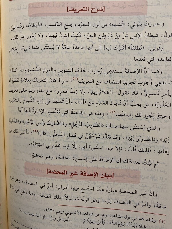شرح شذور الذهب