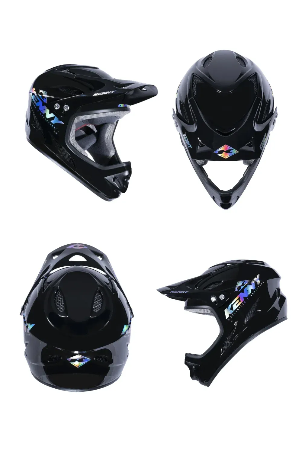 Kenny Downhill X BMX Helmet Hogographic