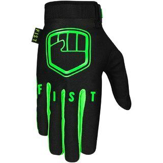 Fist Strapped glove Fluro Green