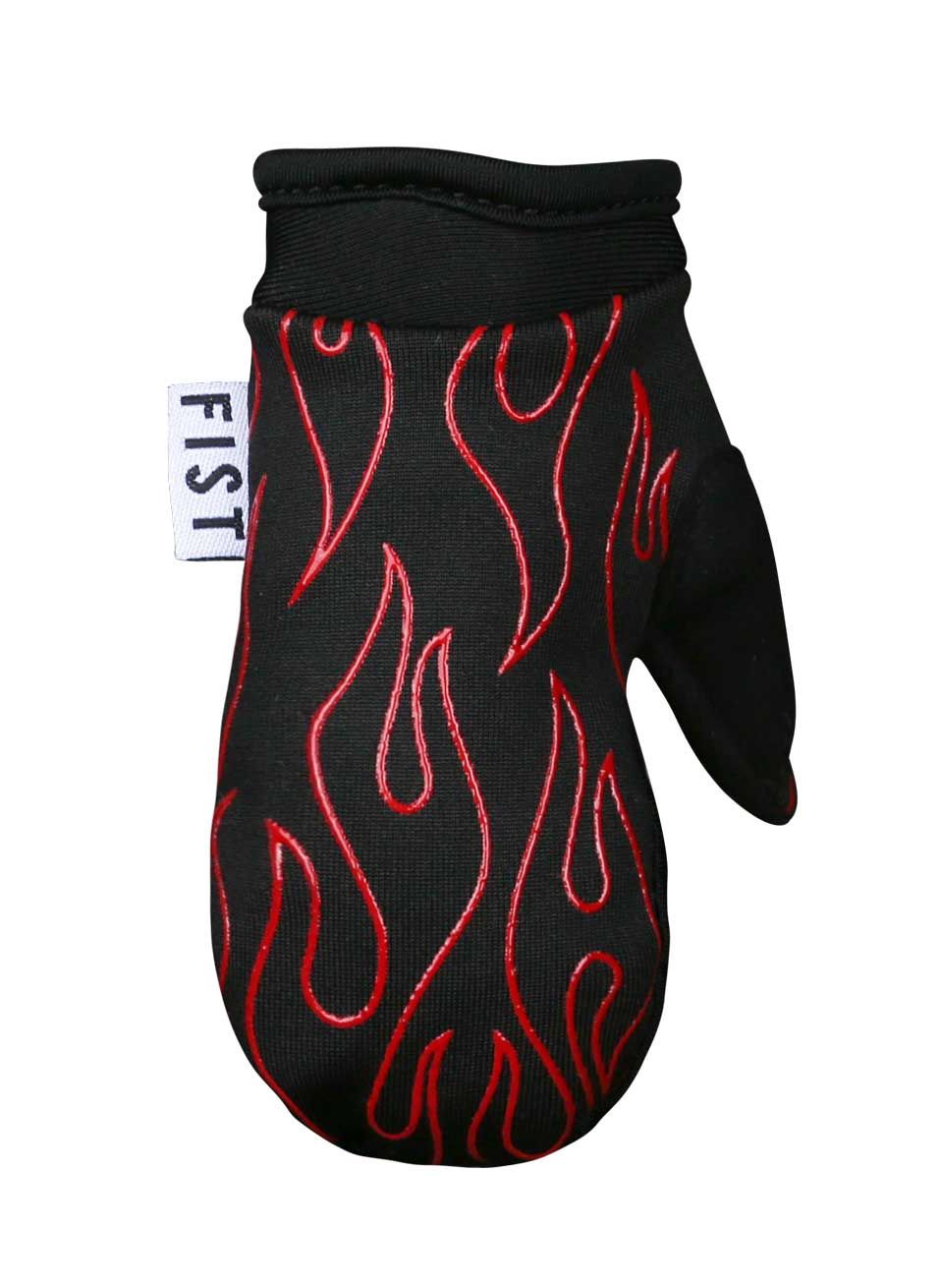 Fist Mits Red Flame Glove