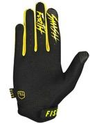 Fist Strapped Glove Fluro Yellow