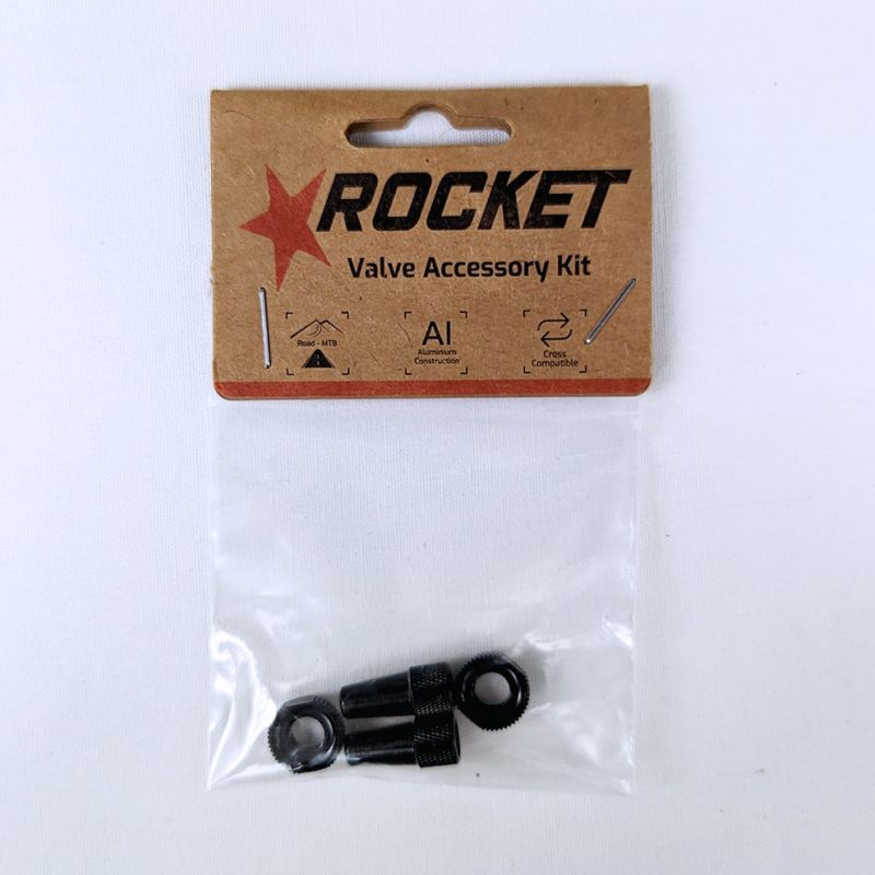 Rocket Tubeless Valve Accessory Kit