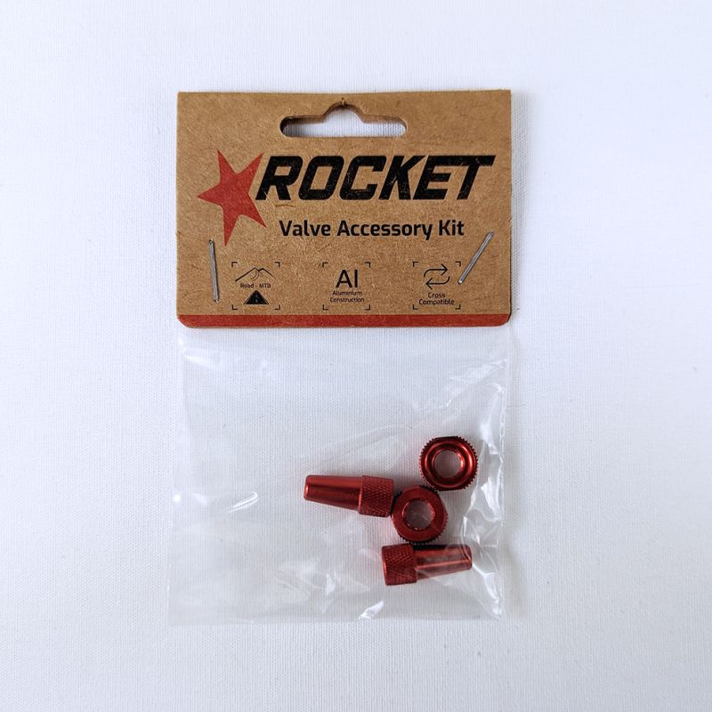 Rocket Tubeless Valve Accessory Kit