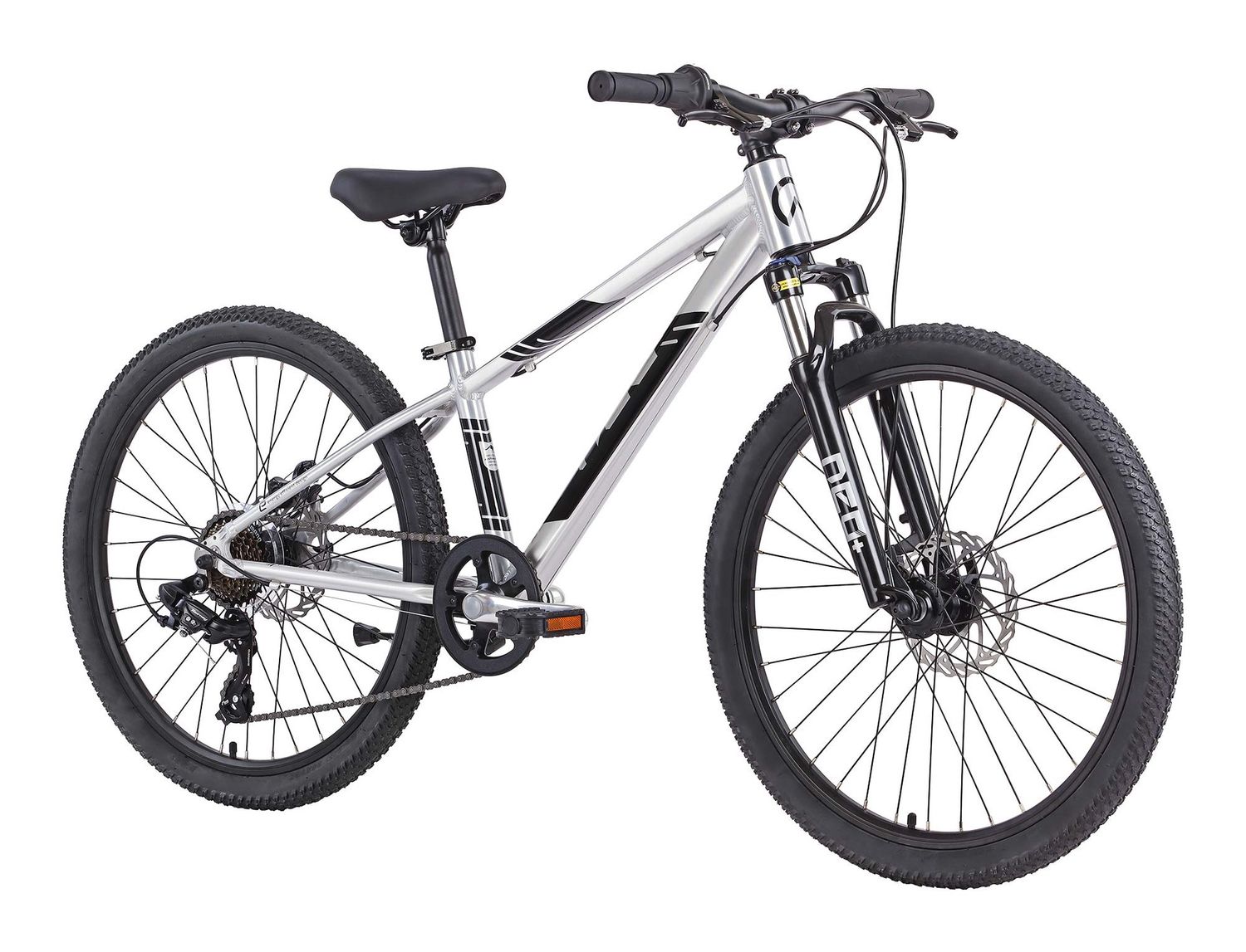 Apollo NEO Disc+ 24" Bike- Silver