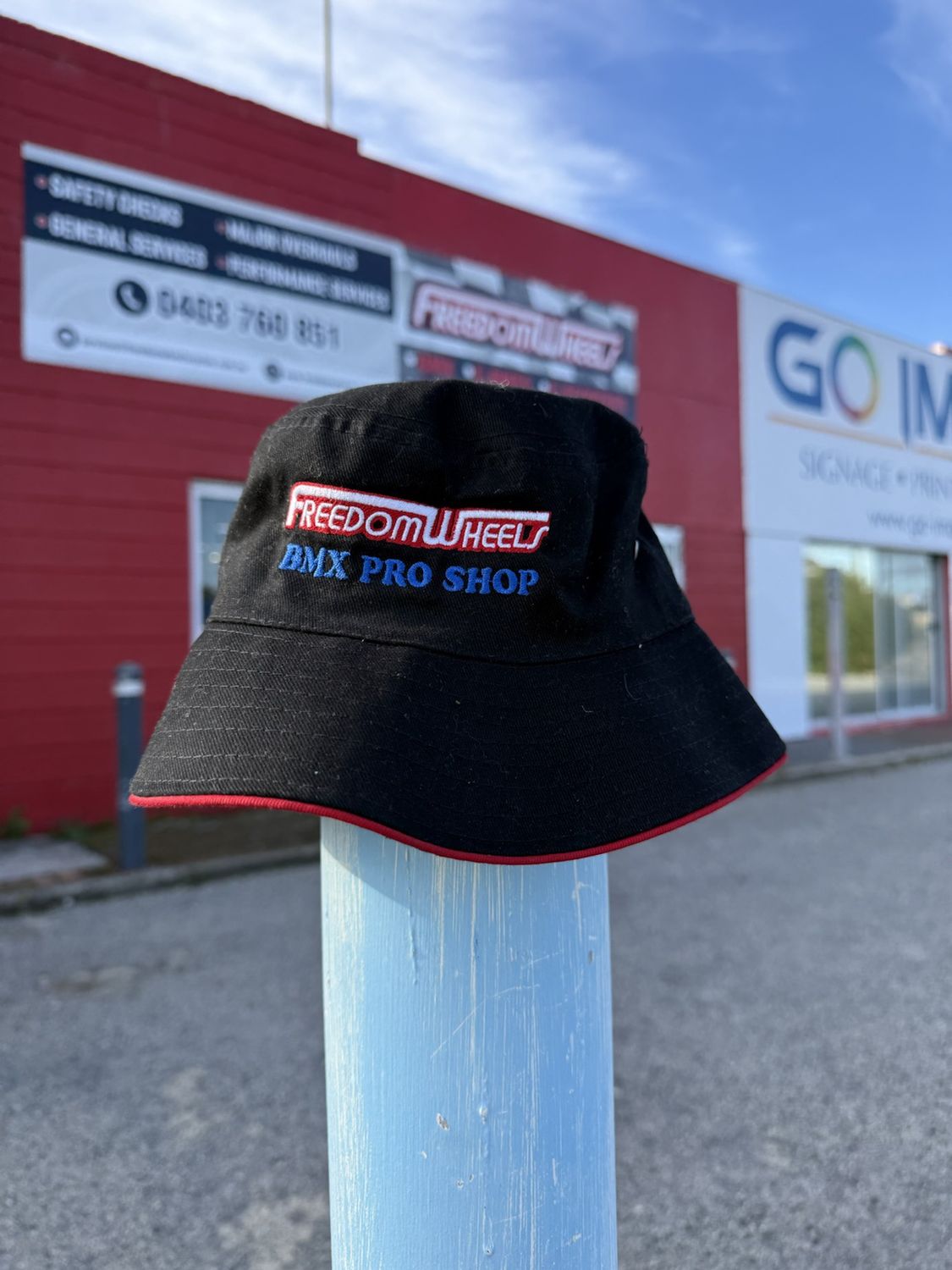Freedom Wheels Bucket Hats