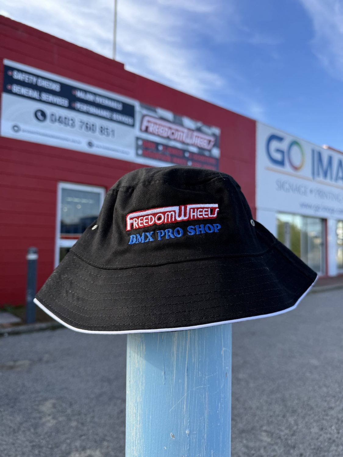 Freedom Wheels Bucket Hats