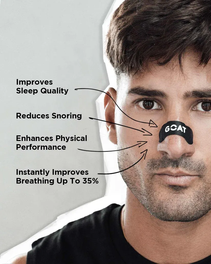 Goat Nose Strips Black