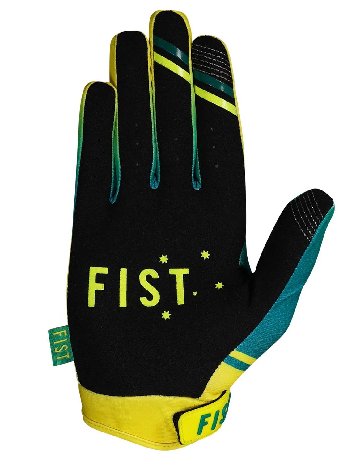 Green N Gold Fist Gloves