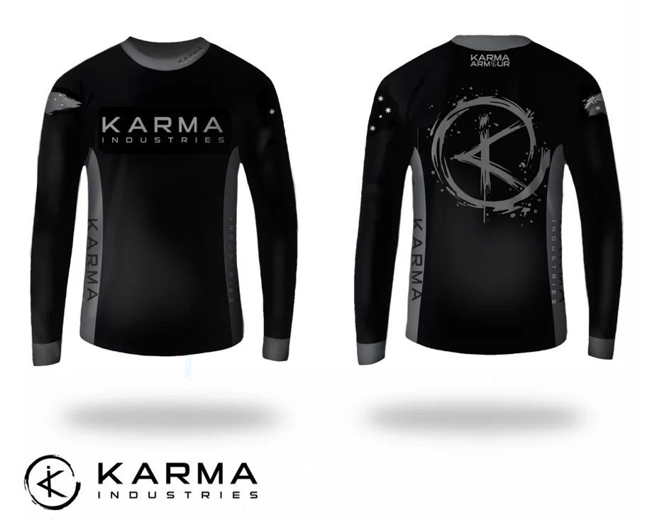 K.I. BLACK &amp; GREY JERSEY
