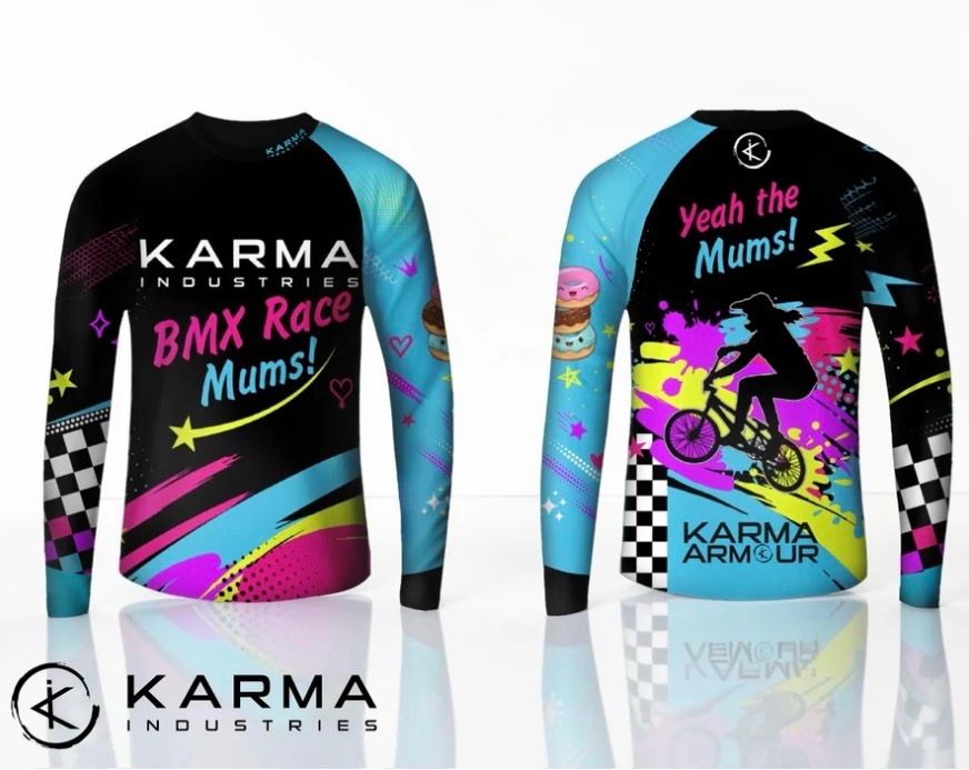 K.I. BMX RACE MUMS &amp; BMX RACE GIRLS JERSEYS