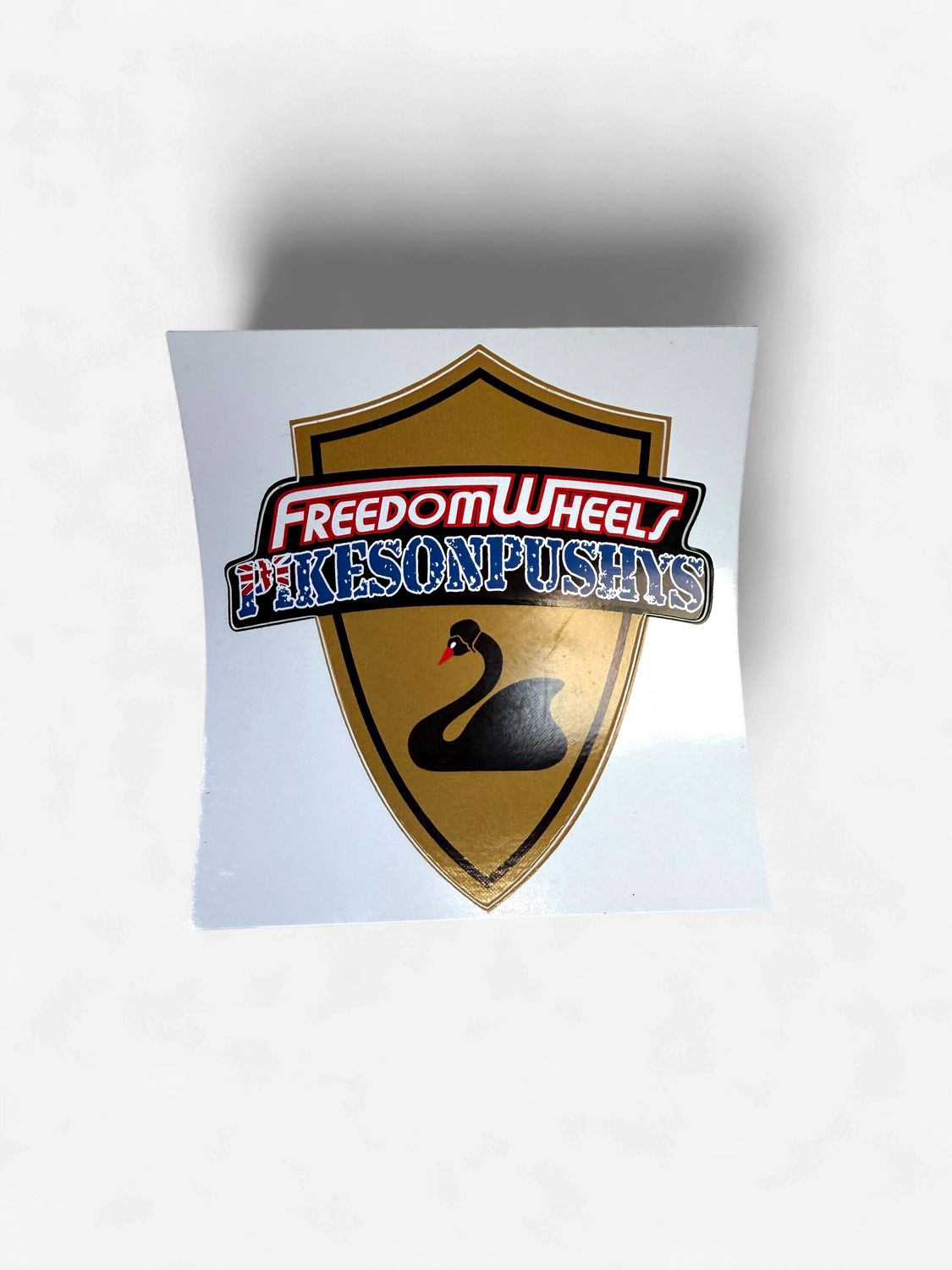 Freedom Wheels/ Pikes On Pushys Sticker