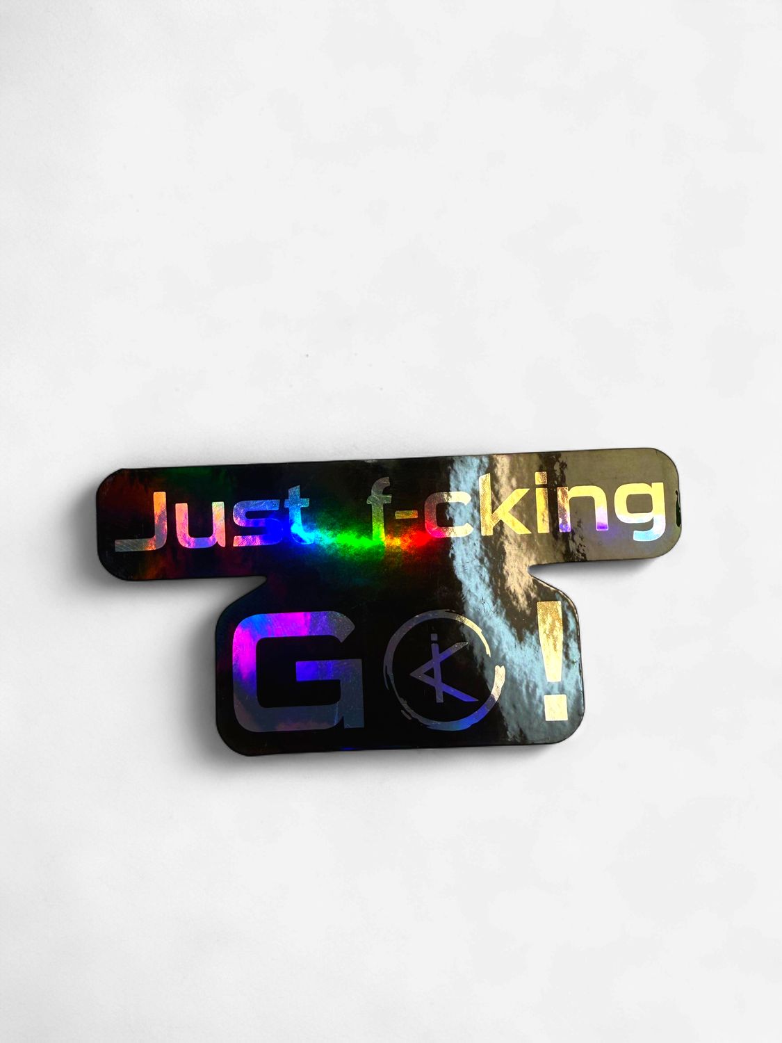 KARMA Just F-cking GO Sticker