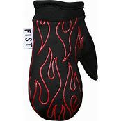 Red Flame Frosty Baby Mitts OSFM
