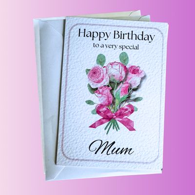 Large Luxury Personalised Birthday Cards