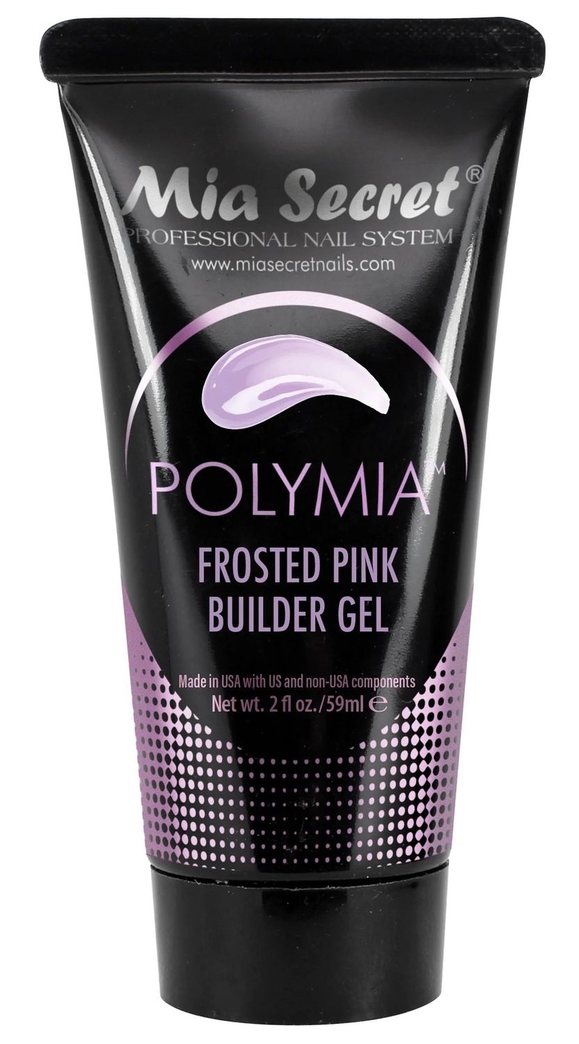 MIA SECRET POLYMIA FROSTED PINK POLY-FP