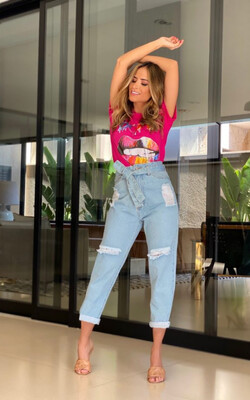 Calça Jeans Mom