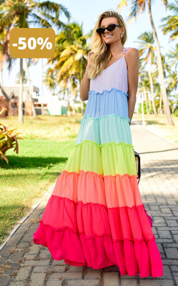 VESTIDO COLOR HELE