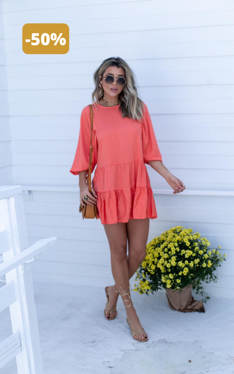 Vestido Coral Penelópe