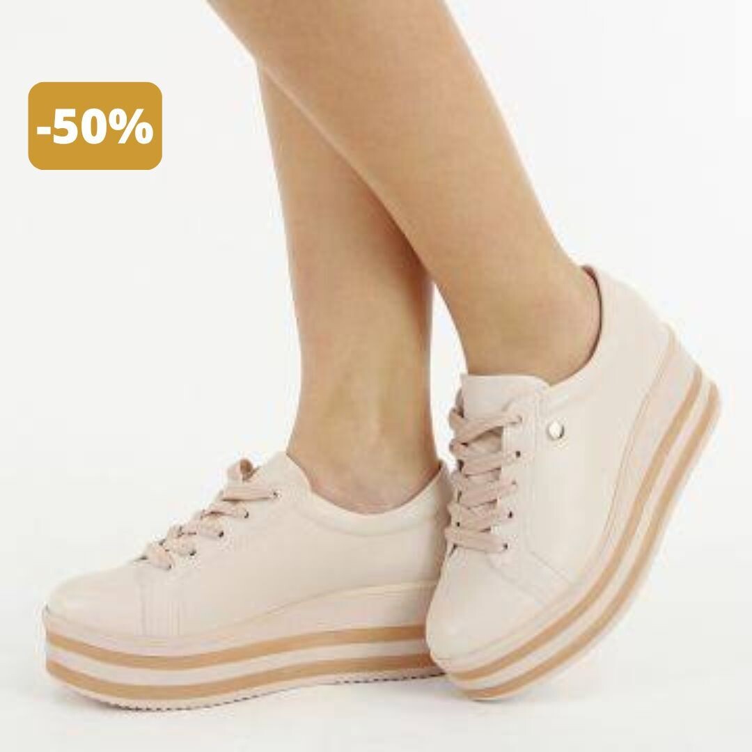 Tênis Nude Flatform