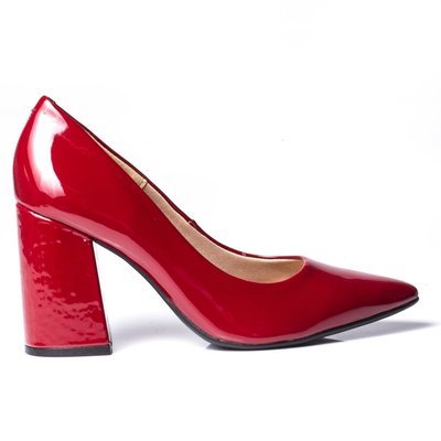 Scarpin Vermelho Verniz