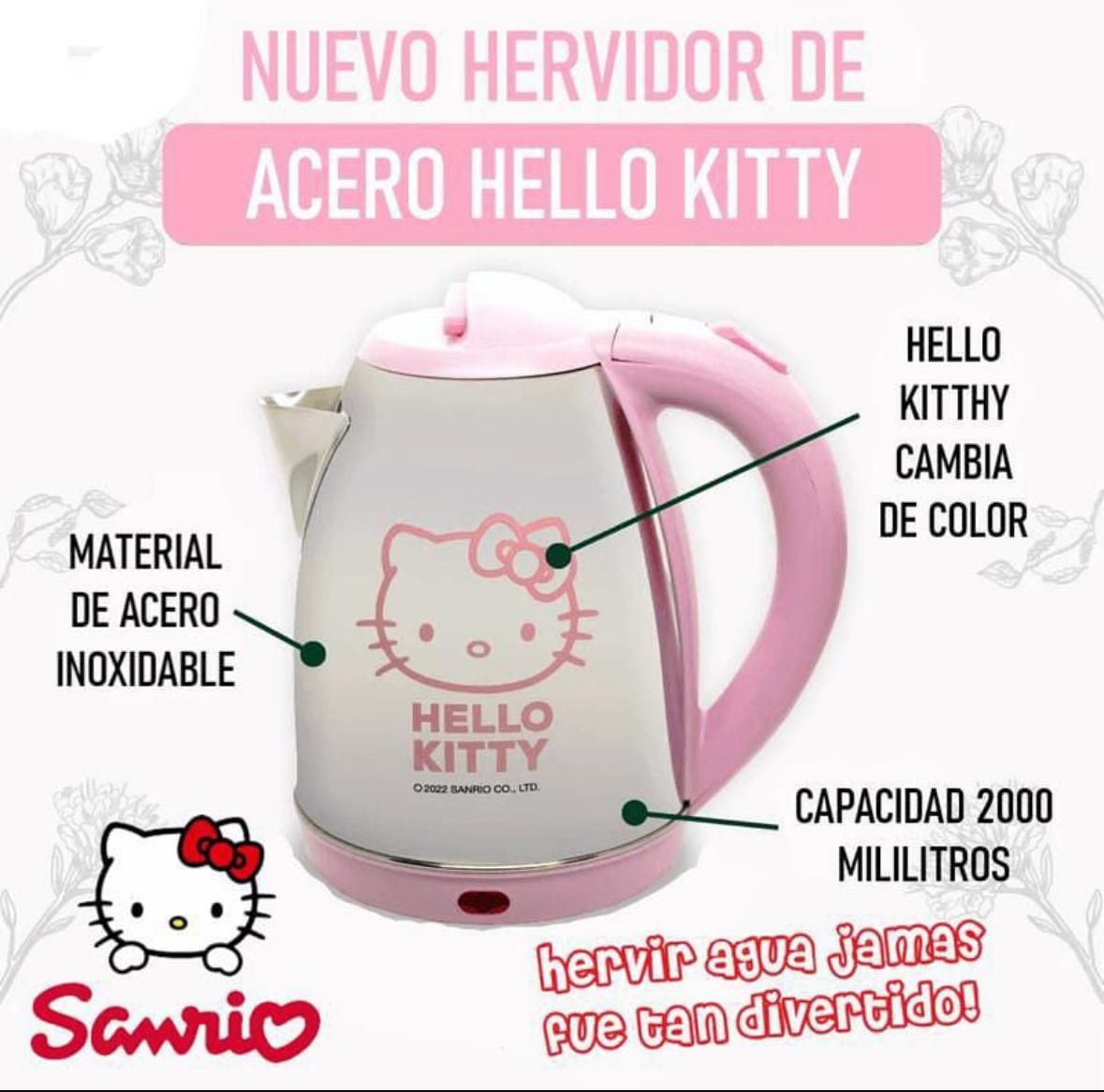 HERVIDOR HELLO KITTY 2 LITROS