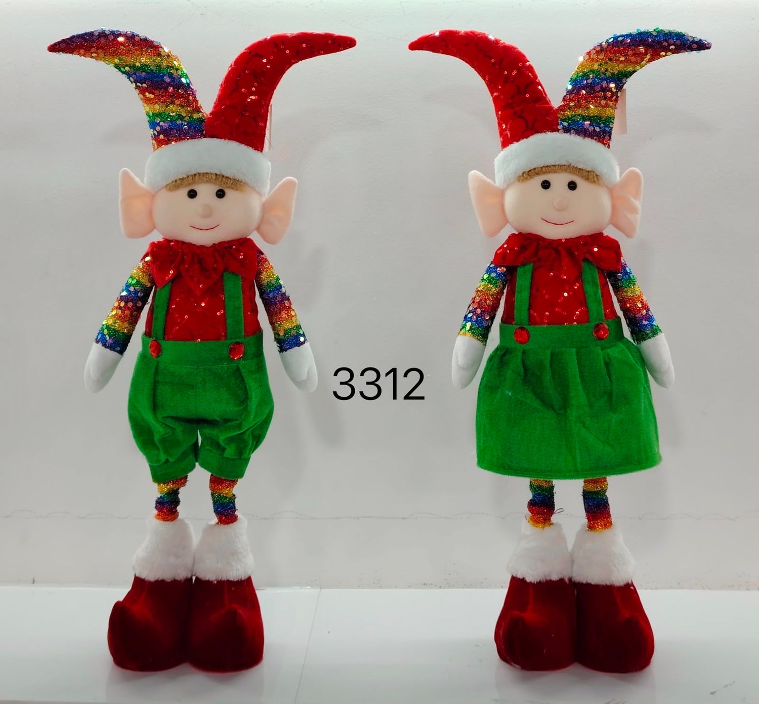 DUENDES PATAS LARGAS 60 UNIDADES 60CM