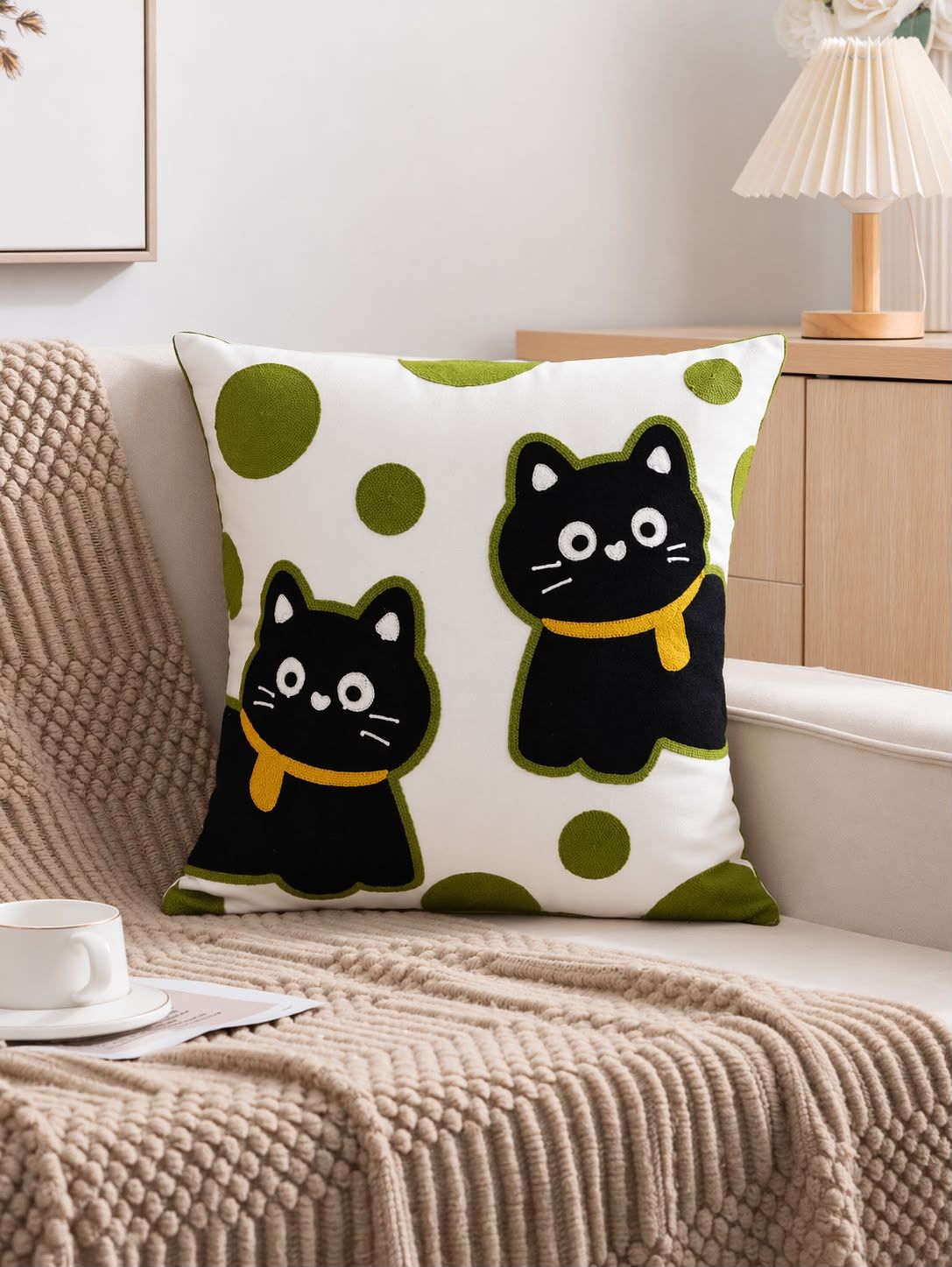 FUNDAS BORDADAS 45 X 45 CM #60
