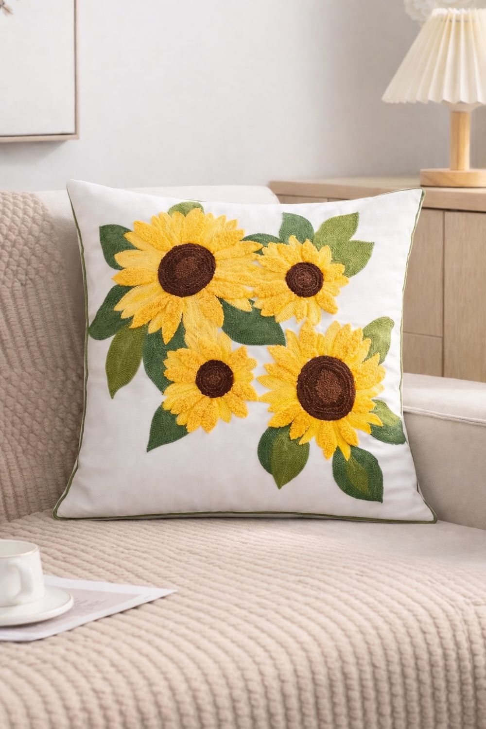 FUNDAS BORDADAS 45 X 45 CM #62