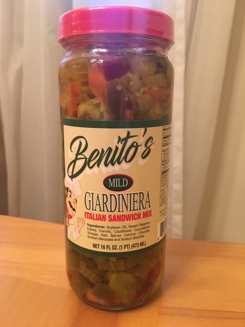Benito's Giardiniera Italian Sandwich Mix Benito's Giardiniera Italian Sandwich Mix