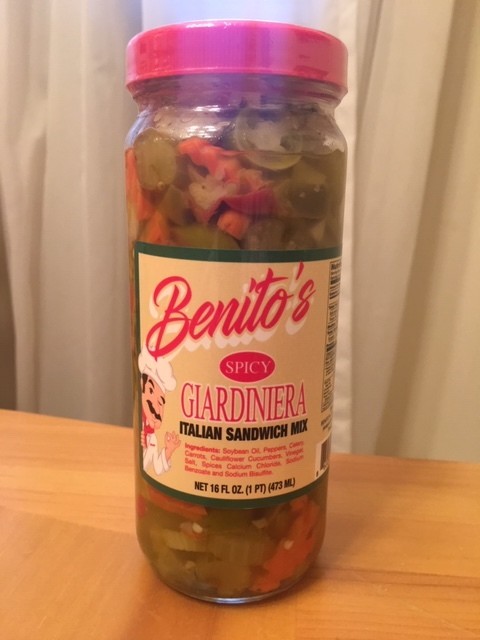 Benito's SPICY Giardiniera