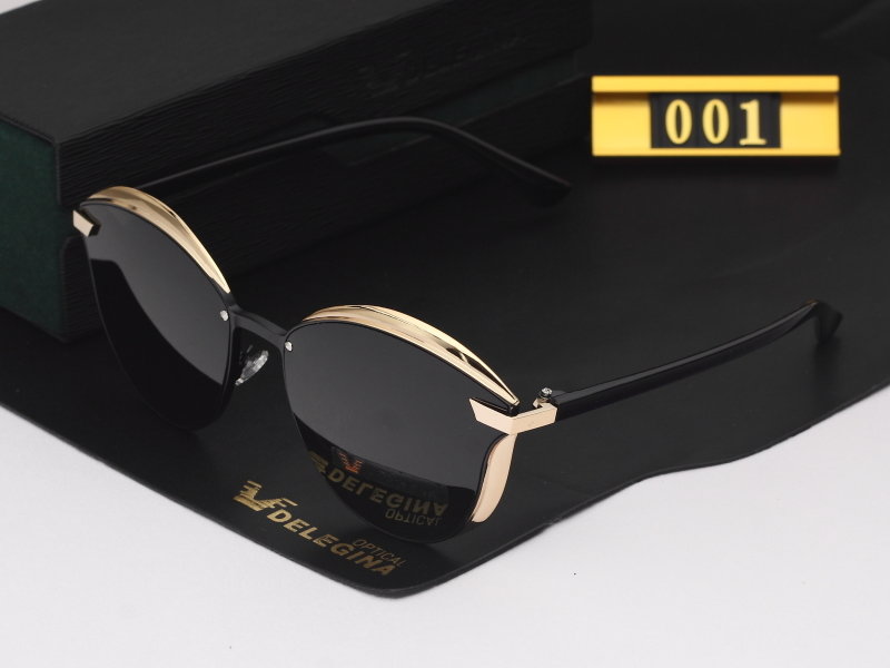 Fashion Female Polarized Sunglasses Women Cat Eye Glases Ladies Sun Glasses Mirror With box oculos de sol BW1935
