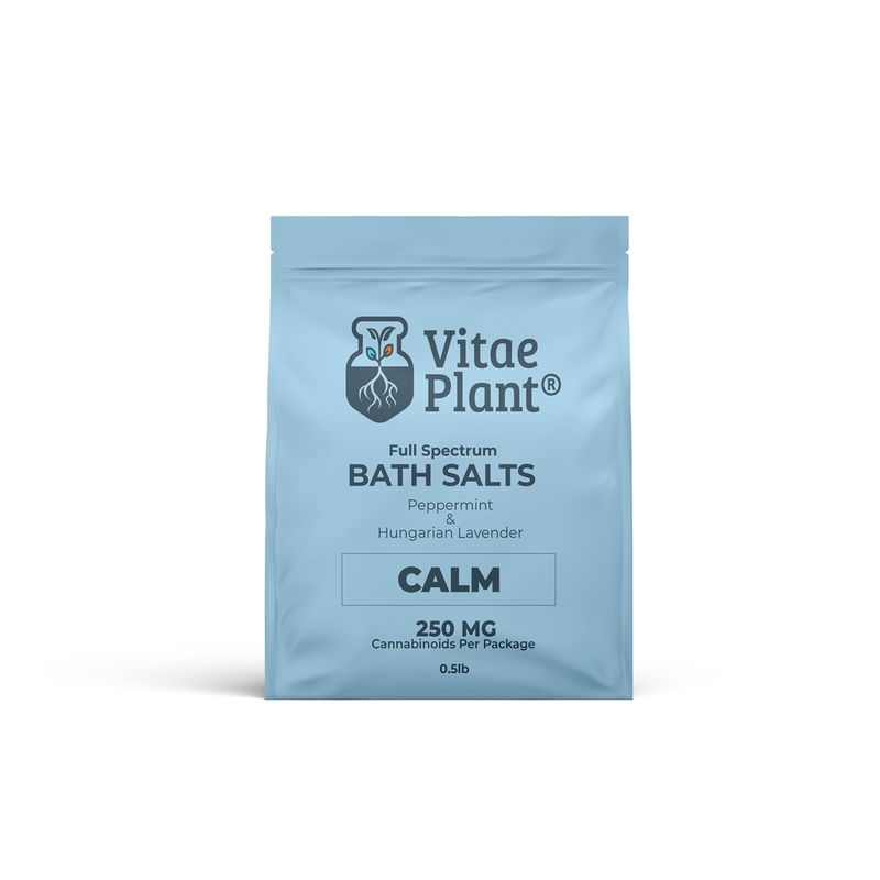 CBD Epson Salts - Calm Peppermint and Lavender 227g