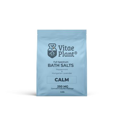 CBD Epson Salts - Calm Peppermint and Lavender 227g