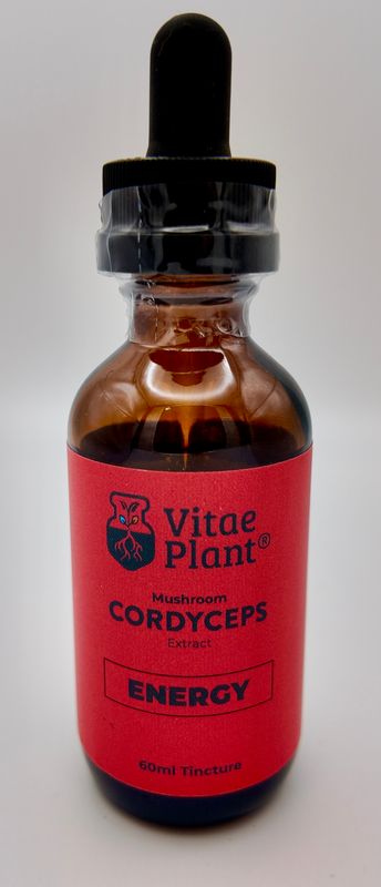 Vitae Plant Cordyceps Mushroom Tincture 60ml (2oz)