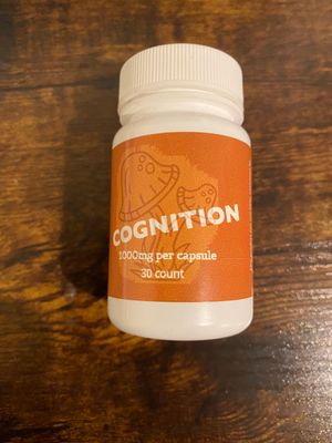 COGNITION Mushroom Blend Capsules Reishi Cordyceps Turkey Tail Lion&#39;s Mane