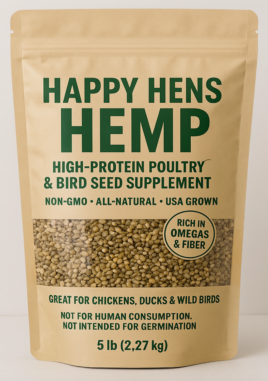 Hemp Seed Feed Stock 5lbs