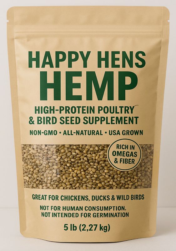 Hemp Seed Animal Feed BULK