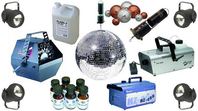 F. Party equipment/supplies