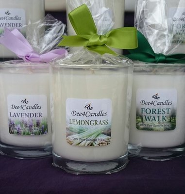 SCENTED SOY CANDLES