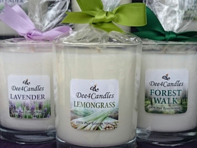 SOY CANDLES ESSENTIAL OILS