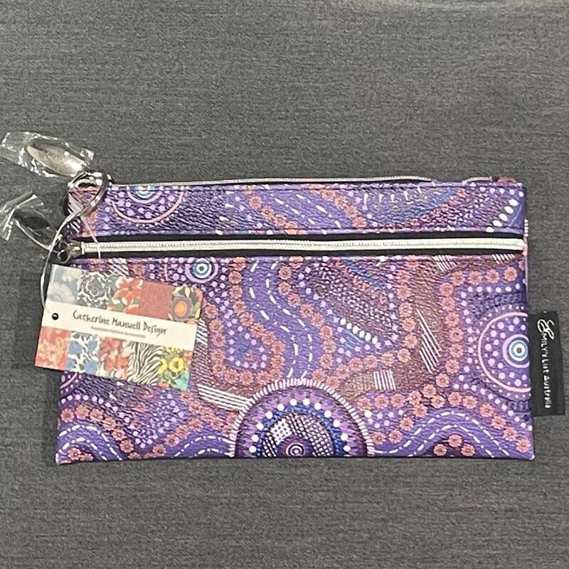 Double Coin Purse - Waterholes Double Coin Purse - Waterholes