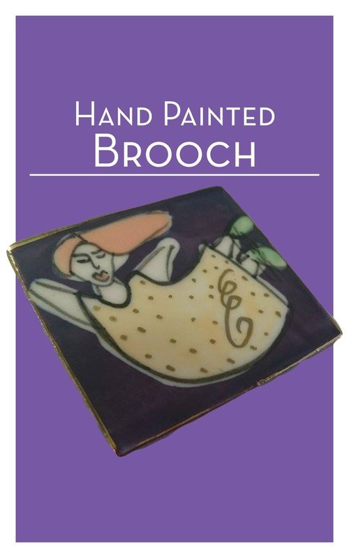 Ceramic Brooch Ceramic Brooch