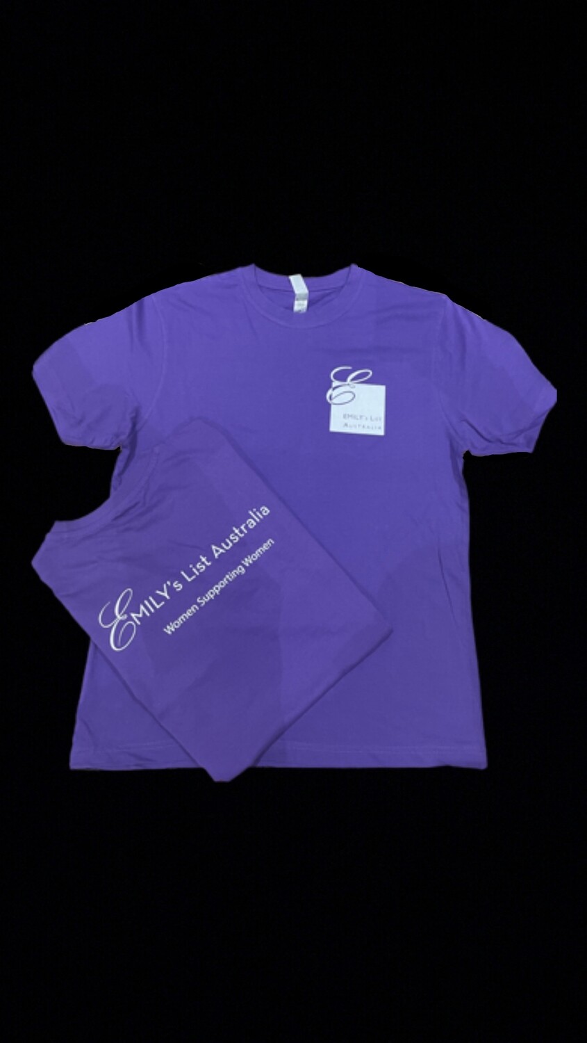EMILY's List Purple Tee