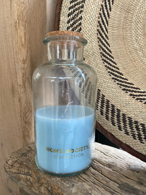 Home Society Jar Candle S blue Home Society Jar Candle S blue