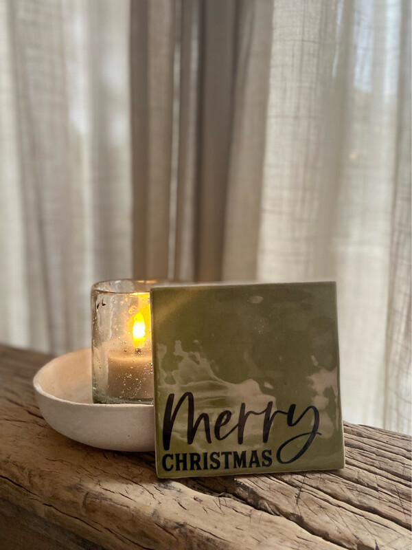Tegeltje | Merry Christmas
