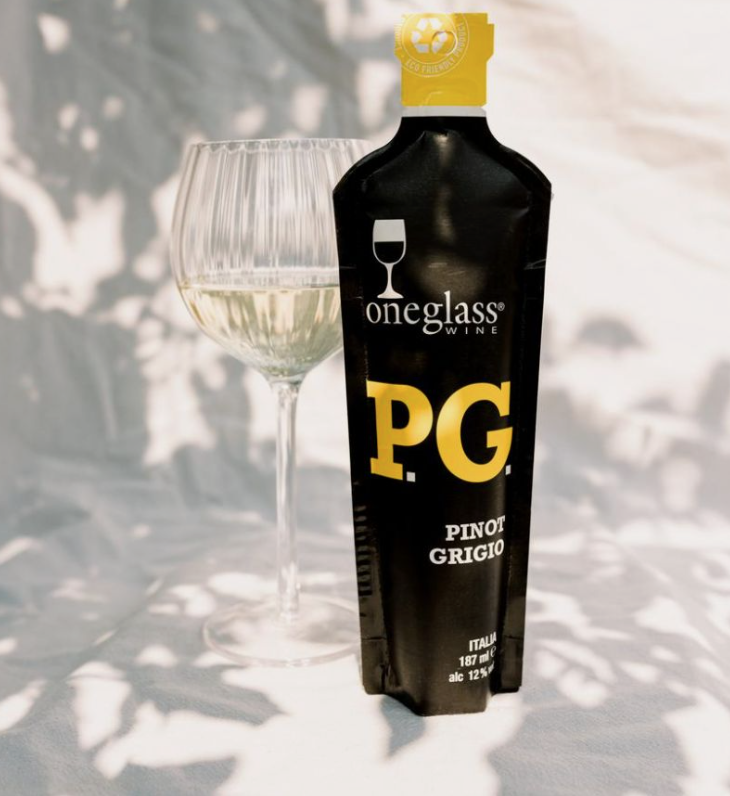 Oneglass wijn pinot grigio