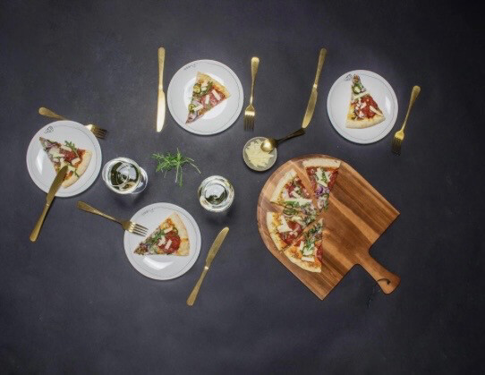 Gusta pizza set 5dlg