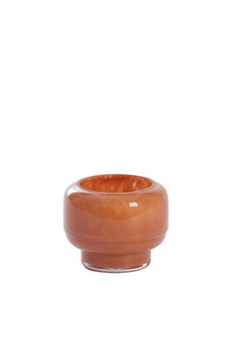 Theelicht glas karamel