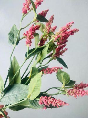 Kunsttakje donker roze